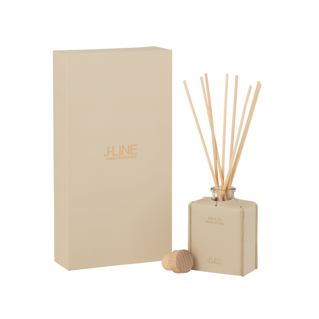 Diffusor weiß 100 ml J-Line Holz