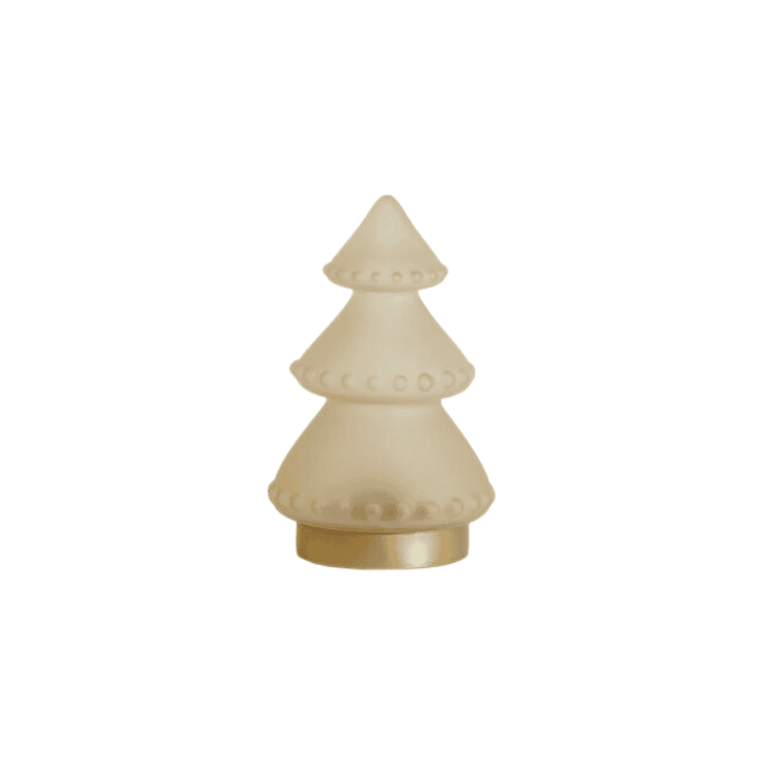 kerstboom lamp light&living in mat wit beige